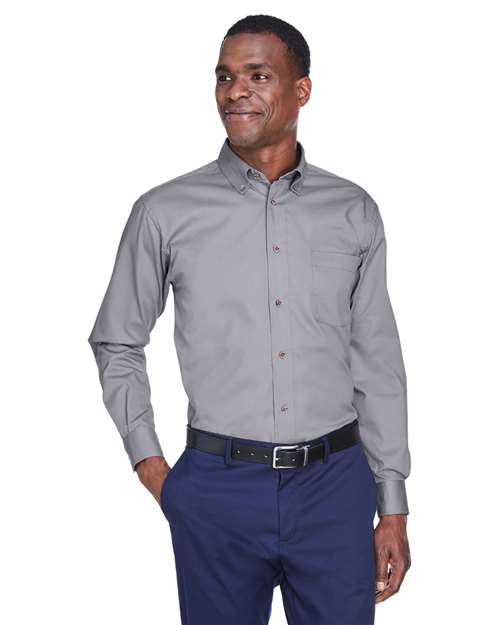 Camisa de sarja masculina Easy Blend™