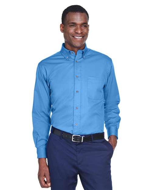 Camisa de sarja masculina Easy Blend™