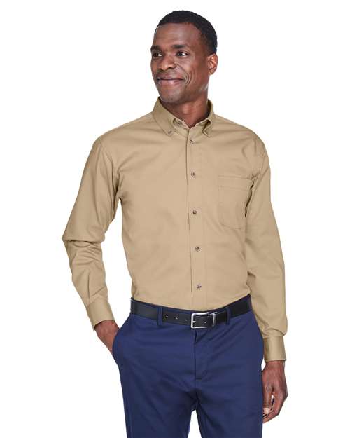 Camisa de sarja masculina Easy Blend™