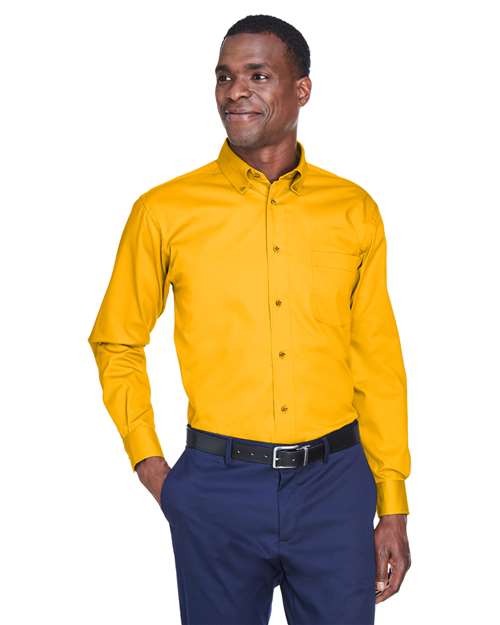 Camisa de sarja masculina Easy Blend™
