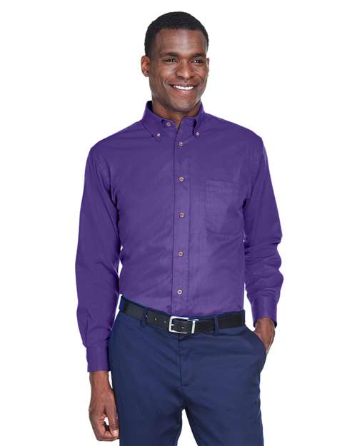 Camisa de sarja masculina Easy Blend™