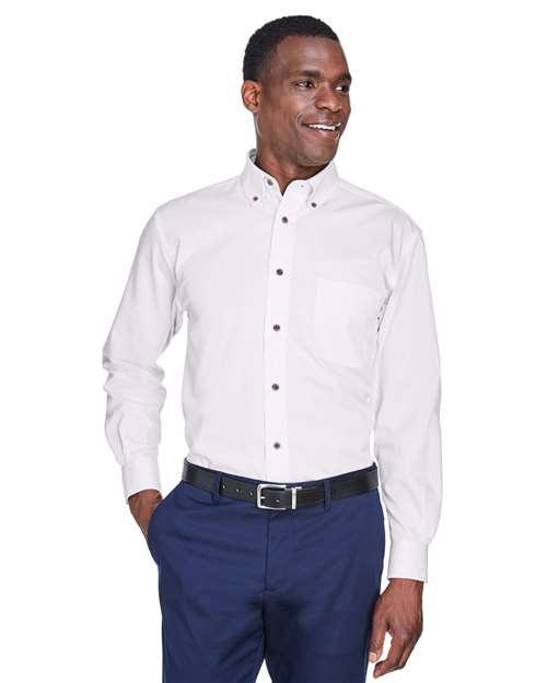 Camisa de sarja masculina Easy Blend™