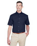 Camisa de vestir de sarga Easy Blend™ para hombre con tecnología antimanchas