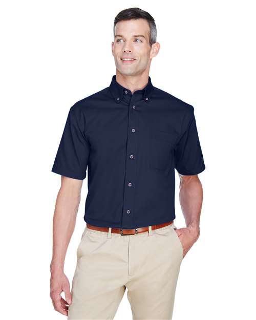 Camisa de vestir de sarga Easy Blend™ para hombre con tecnología antimanchas