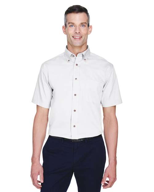 Camisa de vestir de sarga Easy Blend™ para hombre con tecnología antimanchas
