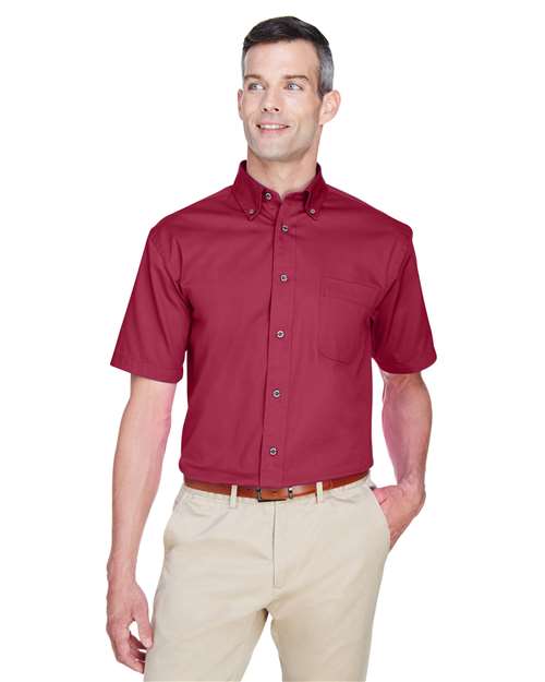 Camisa de vestir de sarga Easy Blend™ para hombre con tecnología antimanchas