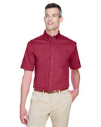 Camisa de vestir de sarga Easy Blend™ para hombre con tecnología antimanchas