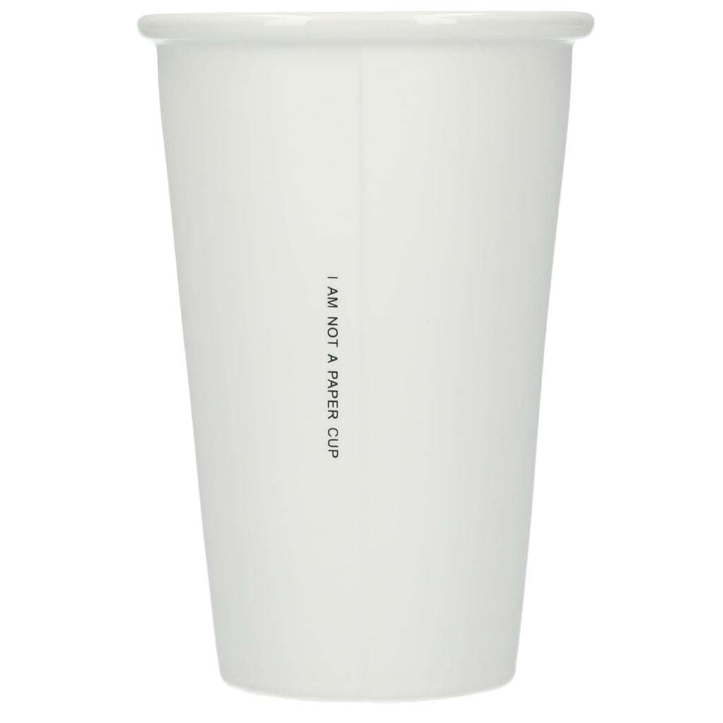 I'm not a paper cup 10oz ceramic tumbler