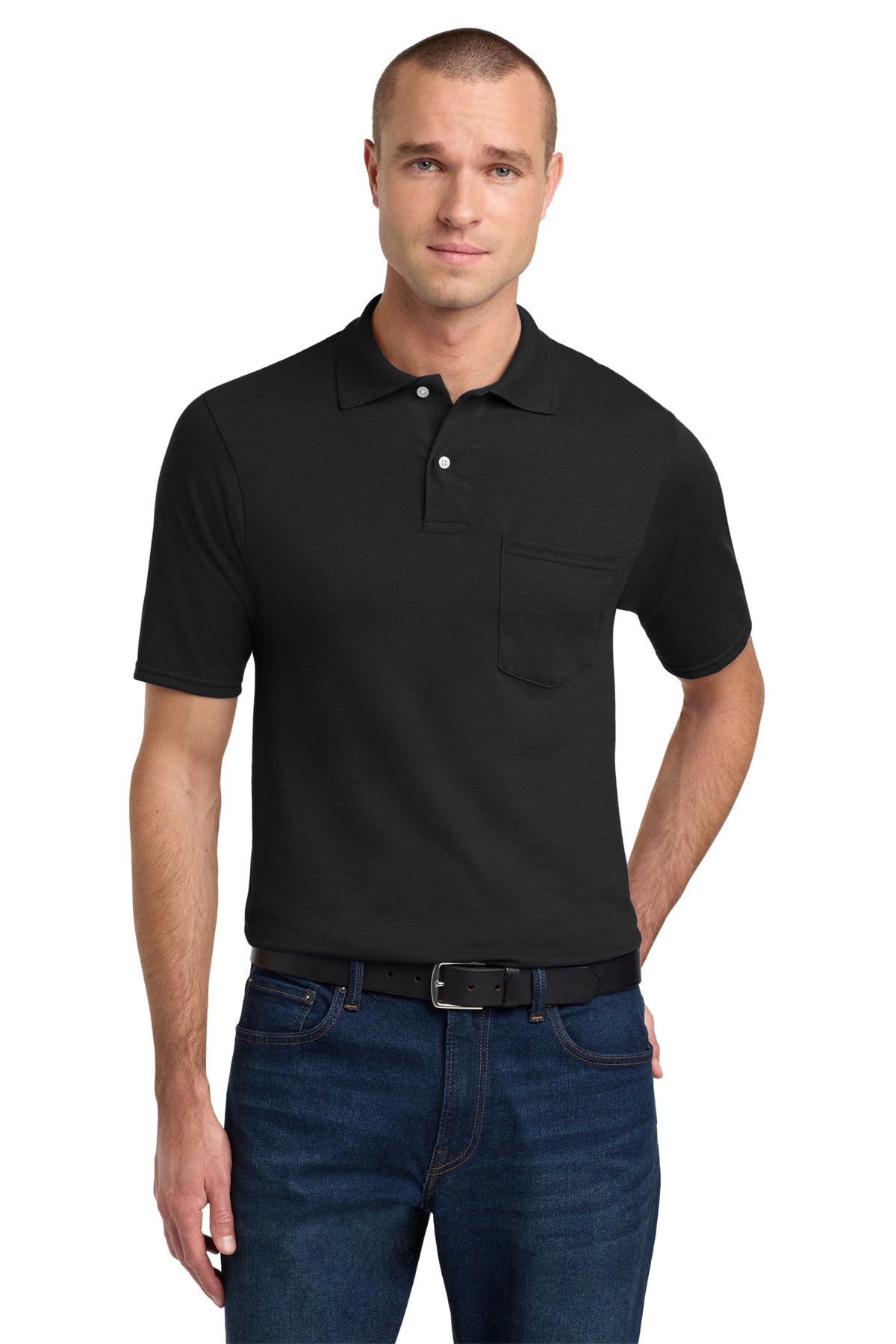 Jerzees ®  Dri-Power ®  Pocket Sport Shirt. 436MP