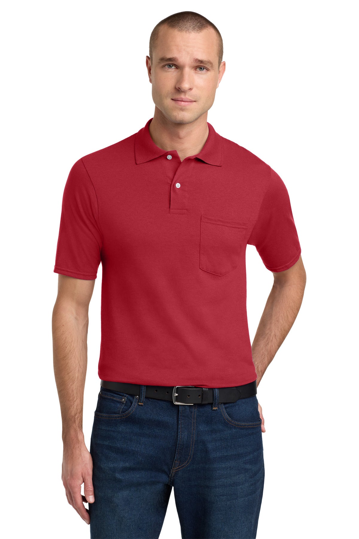 Jerzees ®  Dri-Power ®  Pocket Sport Shirt. 436MP