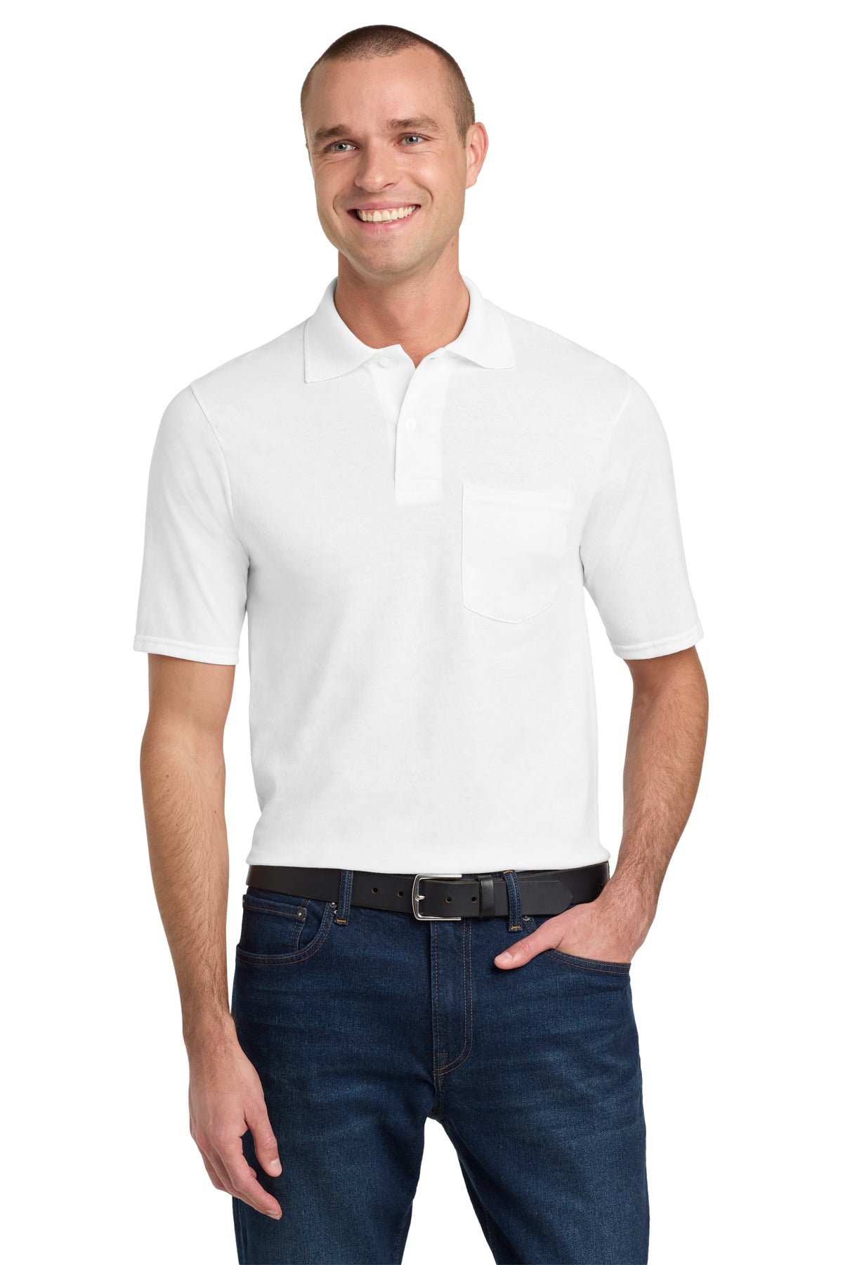 Jerzees ®  Dri-Power ®  Pocket Sport Shirt. 436MP