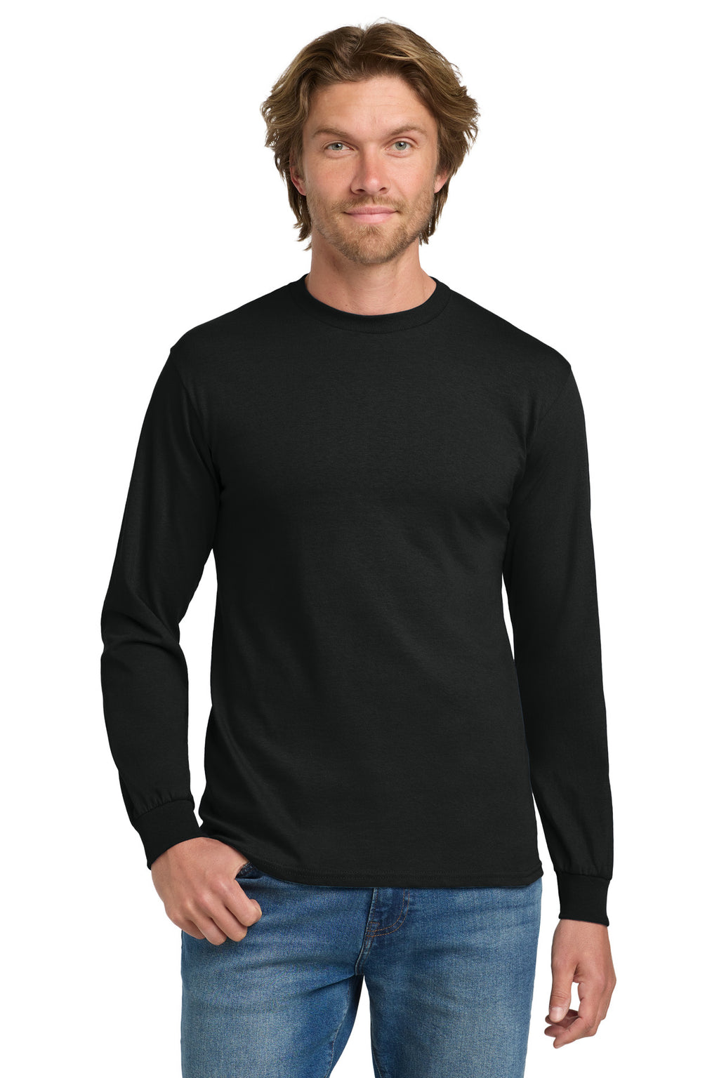 Gildan ®  - Heavy Cotton ™  100% Cotton Long Sleeve T-Shirt.  5400