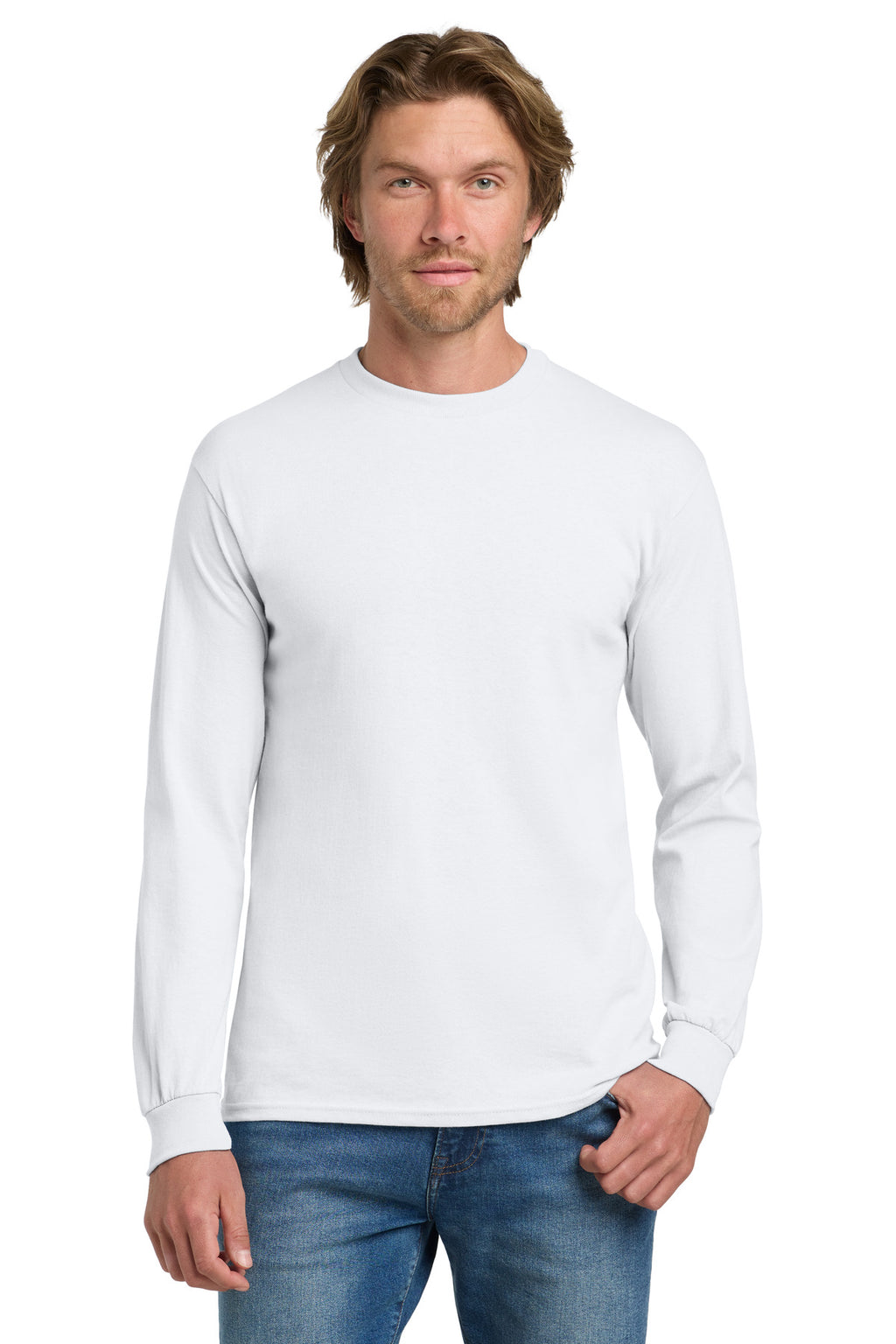Gildan ®  - Heavy Cotton ™  100% Cotton Long Sleeve T-Shirt.  5400