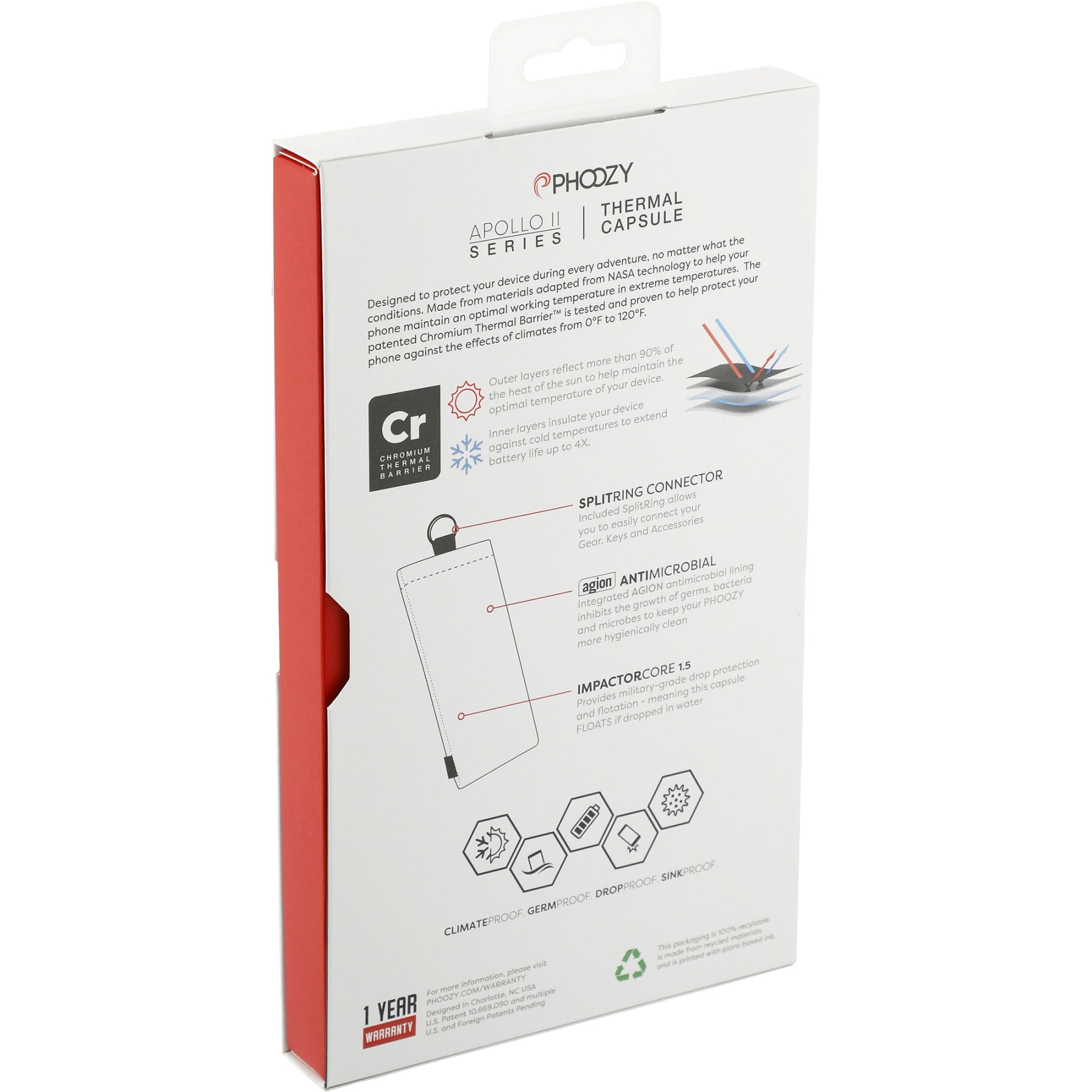 Phoozy Apollo II with Antimicrobial