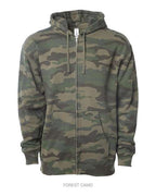 Unisex Midweight Full-Zip Hooded Sweatshirt