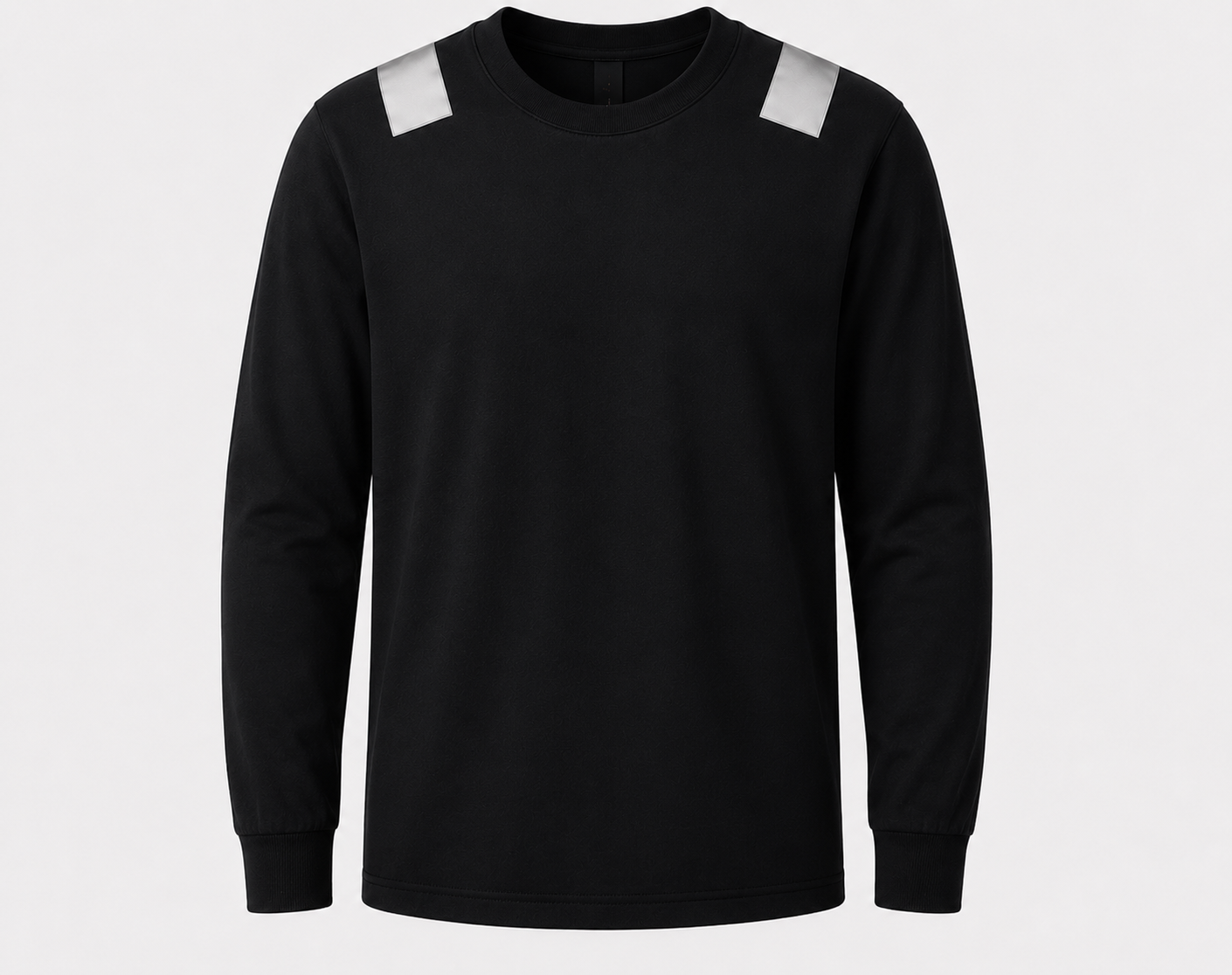 High Visibility Safety Long Sleeve 100% Cotton T-Shirt