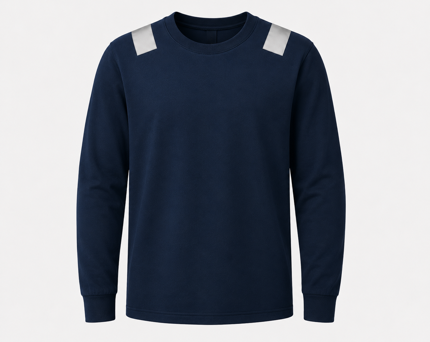 High Visibility Safety Long Sleeve 100% Cotton T-Shirt