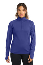 Sport-Tek ®  Women's Sport-Wick ®  Stretch 1/4-Zip Pullover. LST850