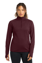Sport-Tek ®  Women's Sport-Wick ®  Stretch 1/4-Zip Pullover. LST850