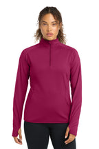 Sport-Tek ®  Women's Sport-Wick ®  Stretch 1/4-Zip Pullover. LST850