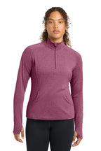 Sport-Tek ®  Women's Sport-Wick ®  Stretch 1/4-Zip Pullover. LST850