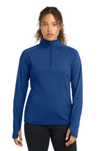 Sport-Tek ®  Women's Sport-Wick ®  Stretch 1/4-Zip Pullover. LST850