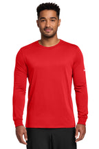 Nike Dri-FIT Cotton/Poly Long Sleeve Tee. NKBQ5230