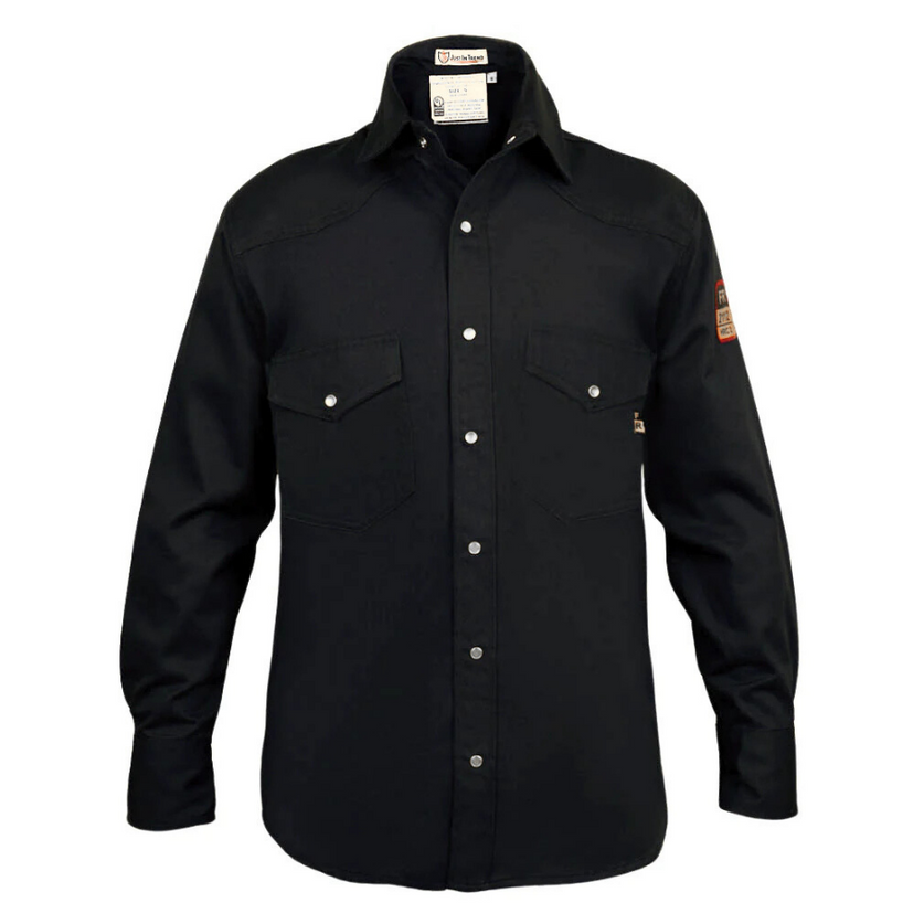 Flame Resistant FR Shirt - 100% Cotton - Light Weight - 7oz