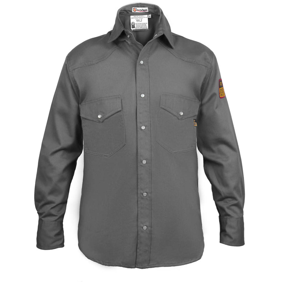 Flame Resistant FR Shirt - 100% Cotton - Light Weight - 7oz