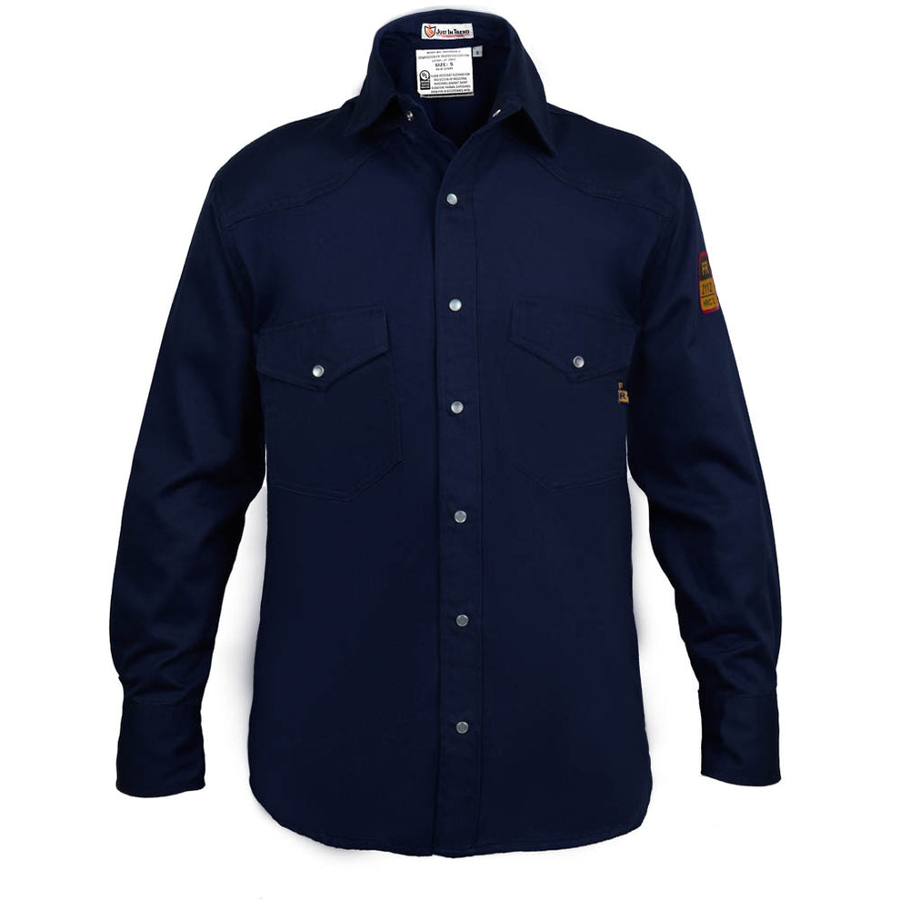 Flame Resistant FR Shirt - 100% Cotton - Light Weight - 7oz