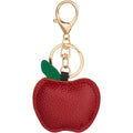Apple Leather Keychain