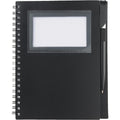 FSC® Mix 5.5" x 7" Star Spiral Notebook with Pen