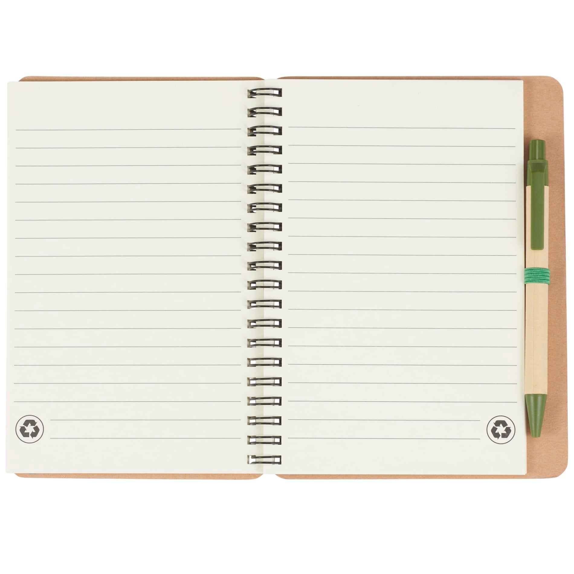 FSC® Mix 5" x 7" Eco Spiral Notebook with Pen