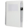 FSC® Recycled 5" x 7" Star Spiral Notebook with Pe