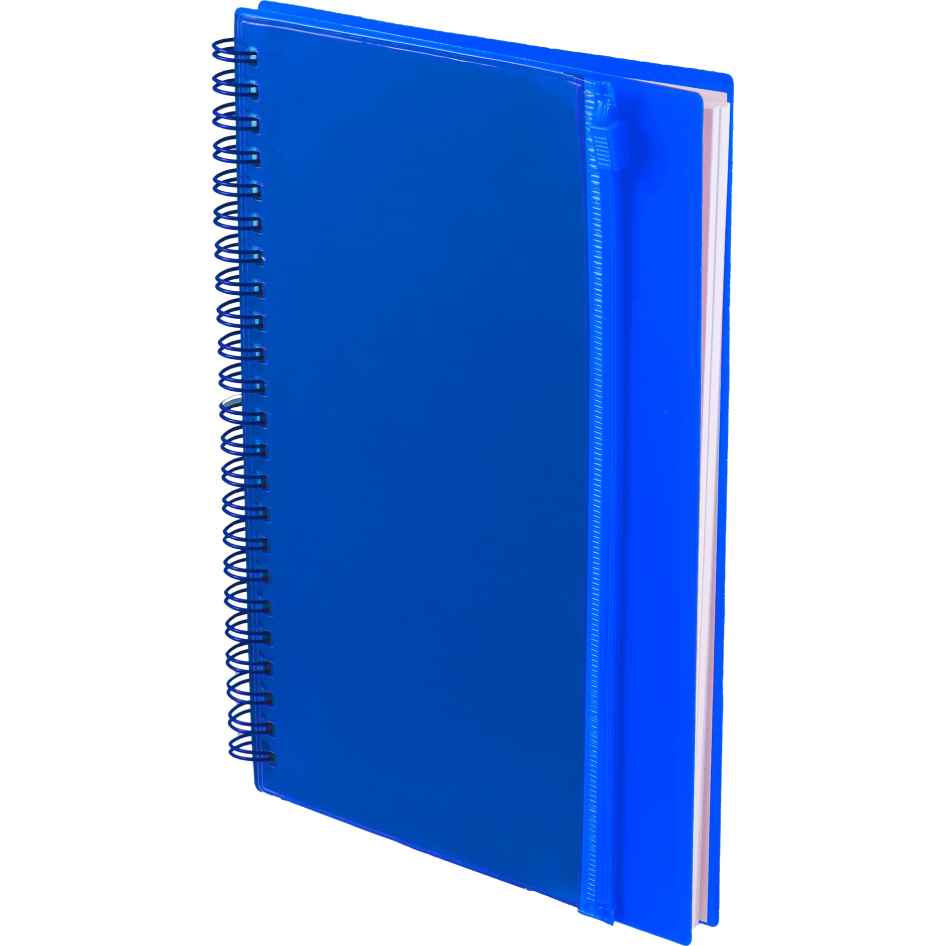 5.5" x 8.5" Spiral Notebook with Clear Pocket