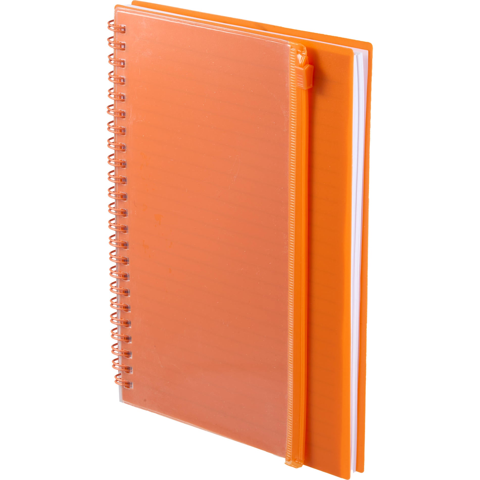 5.5" x 8.5" Spiral Notebook with Clear Pocket