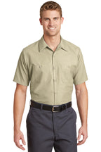 Red Kap ®  Short Sleeve Industrial Work Shirt.  SP24