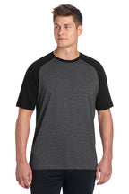 Sport-Tek  ®  PosiCharge  ®  Tri-Blend Wicking Raglan Tee. ST400